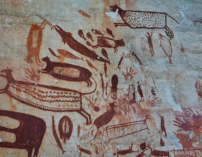 Arte rupestre en Chiribiquete